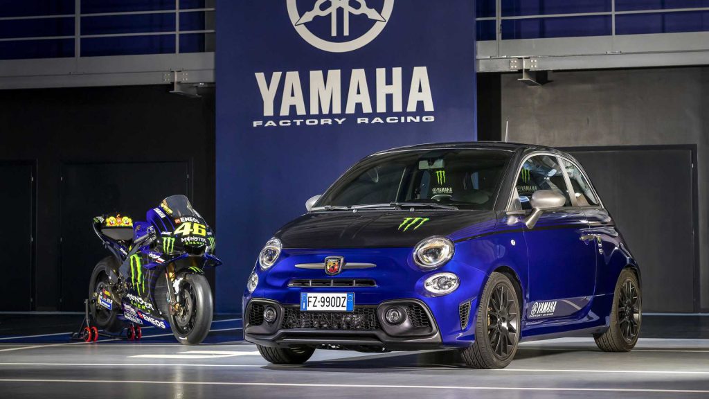 Yamaha YZR-M1 เวอร์ชั่น 4 ล้อ เอ้ย Abarth 595