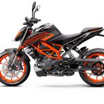 KTM 125 DUKE – left black