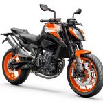 KTM 890 DUKE – Studio orange front right