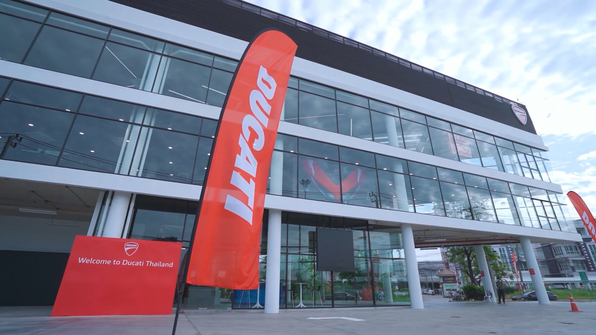 Ducati Thailand ปรับทัพใหม่พร้อมเปิดโชว์รูมใหม่