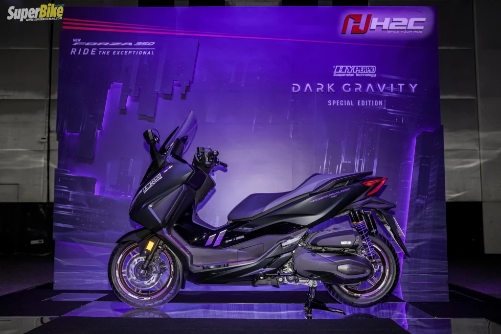 Introducing the Honda Forza 350 Dark Gravity Special Edition 