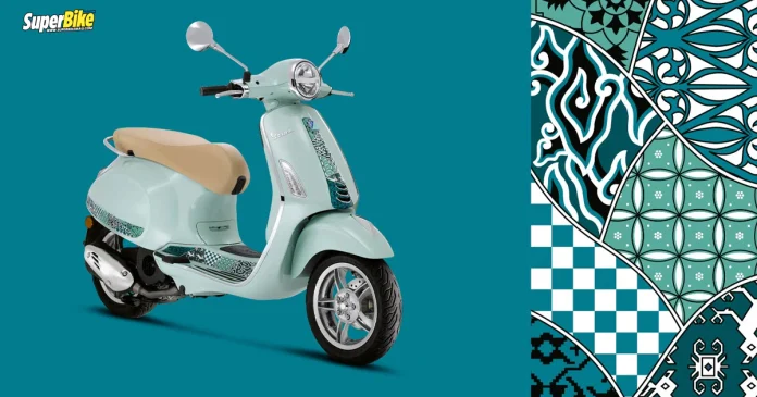 Vespa Primavera Batik สวยแปลกตาด้วยสไตล์จากผ้าบาติก