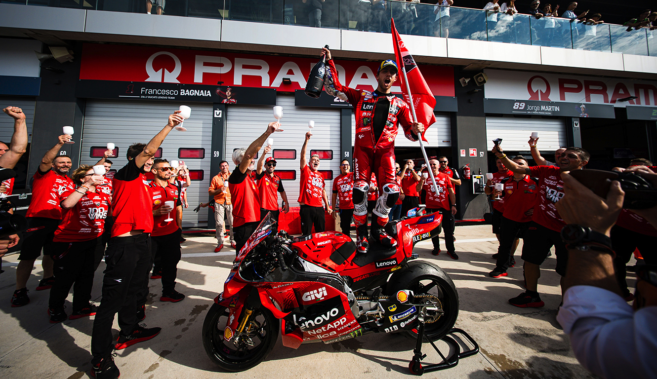 Ducati 100 Wins MotoGP