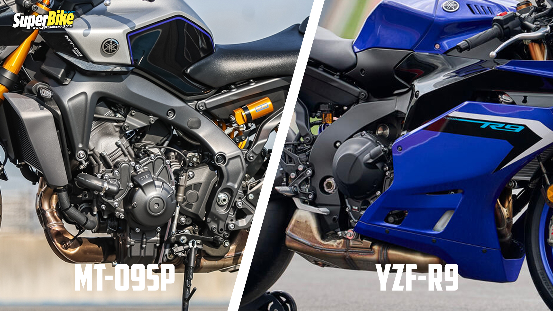 YZF-R9 และ MT-09SP 