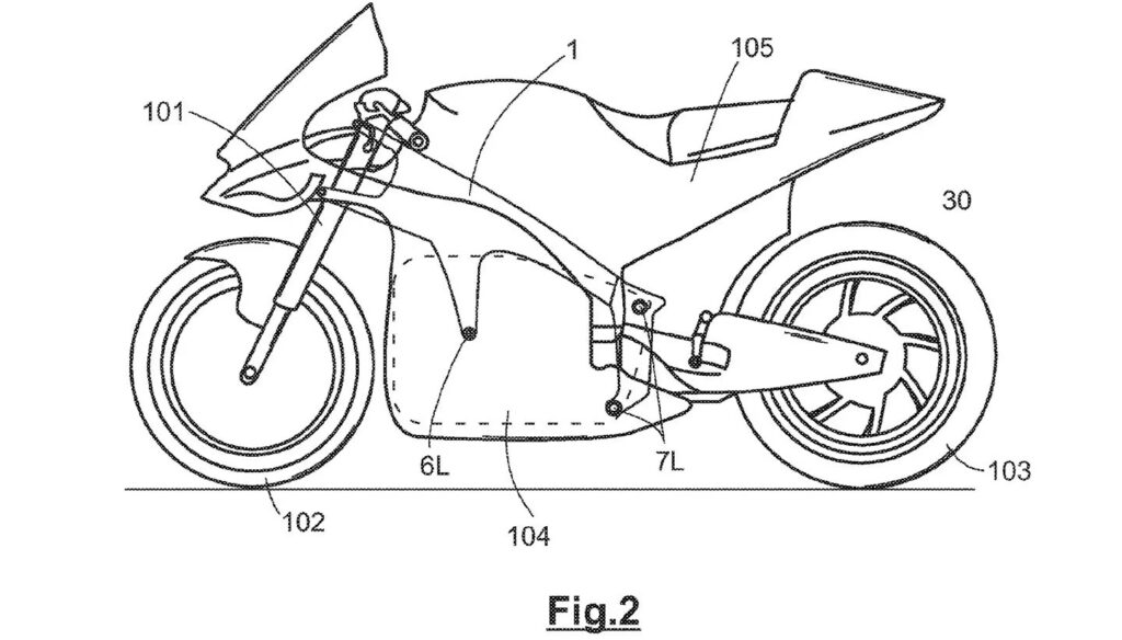 Aprilia carbon chassis